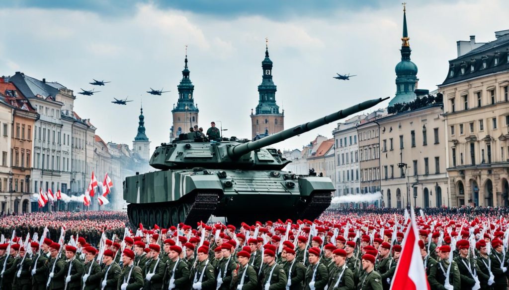 Ceremonial military displays in Polish national history
